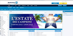 AdmiralYes scommesse sportive online homepage