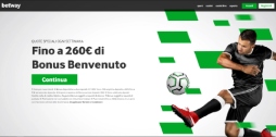 Betway scommesse sportive online homepage