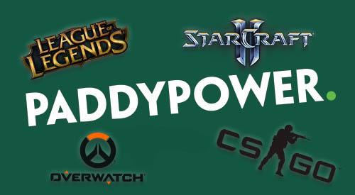partite eSports in diretta su Paddy Power