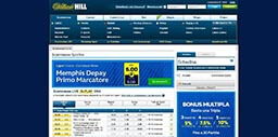 William Hill scommesse sportive online homepage