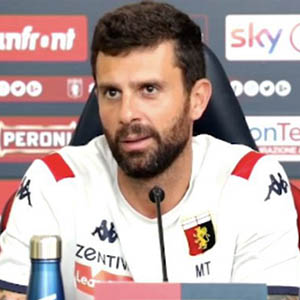 Thiago Motta - conferenza di presentazione come allenatore di Genoa